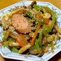 ブー吉's cooksnap of when they made ✿新きゃべつ＆ソーセージのオイマヨ炒め✿.