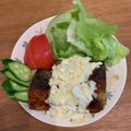 amaranthus's cooksnap of when they made 塩サバのカレーソテー、タルタルソースで.