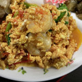 クックfff's cooksnap of when they made レシピ改良！エビとトマトの卵炒め.