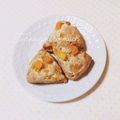 まあまま☆0403's cooksnap of when they made ノンオイル♪HMで柿のスコーン.