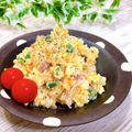 Satoco❋'s cooksnap of when they made マッシュポテトのホットサラダ.