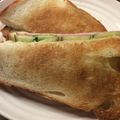 ベティ３'s cooksnap of when they made 喫茶店の味♡ハムときゅうりトーストサンド.