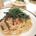 居酒屋アサティ's cooksnap of when they made 混ぜるだけで簡単【明太白だしパスタ】.
