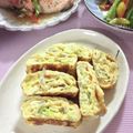 フジぽん's cooksnap of when they made ❀お弁当に❀じゃこネギたっぷり卵焼き.