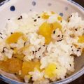 クックG1CG0C☆'s cooksnap of when they made 秋の味覚 さつまいもごはん.