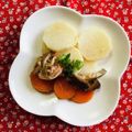 チェックのミニくま's cooksnap of when they made 長芋と人参・カニかまのあっさり煮♪.