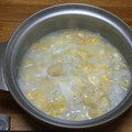 おはなすき's cooksnap of when they made 卵&油揚げとネギの雑炊.
