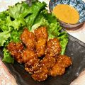 なつき☆ミ's cooksnap of when they made ピリ辛唐揚げ♪ゴママヨ&シーザーマヨ味.