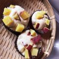 りりこ☆彡's cooksnap of when they made 朝ごはんにも∞米粉のさつまいも蒸しパン.
