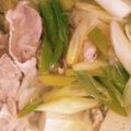 こみく's cooksnap of when they made 手早く！豚バラしゃぶしゃぶ肉の水炊き。.