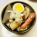 azbjbn's cooksnap of when they made おでん雑炊.