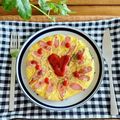 マルんちの丸顔's cooksnap of when they made お花みたい♪簡単ソーセージエッグパン.