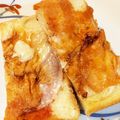 ukmilktea's cooksnap of when they made カリふわチーズの北海道♪ピザトースト.