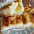 まーちゃんとみーくん's cooksnap of when they made 冷凍パイシートでアップルカスタードパイ.