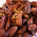 moyusu873's cooksnap of when they made 鶏レバーの甘辛煮☆山梨B級グルメ風.