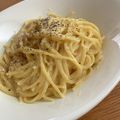 luca*'s cooksnap of when they made フライパンひとつ簡単パスタ カルボナーラ.
