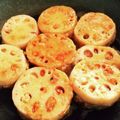 hako❤️'s cooksnap of when they made レンコンのはさみ焼き☆.