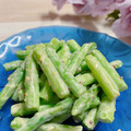 オウジリリノエ's cooksnap of when they made アスパラの粒マスマヨ和え(*^^)v.