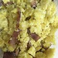 りお５１０'s cooksnap of when they made さつまいもとベーコンのクリチマヨサラダ.