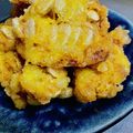 ♡マッキークッキング's cooksnap of when they made 【カボチャのワタ・タネの唐揚げ】.