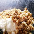 ミカ★ヅキ's cooksnap of when they made 朝食に~快腸フルグラきなこヨーグルト.