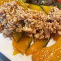 mogumogu5's cooksnap of when they made ✿かぼちゃと挽肉のそぼろ煮✿.