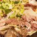 猫柳商店's cooksnap of when they made 豚肉と白菜とねぎだれのフライパン蒸し.