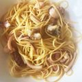 みんこ・∀・'s cooksnap of when they made 楽☆シーフードパスタ～バター醤油～.
