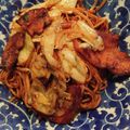 precious☆'s cooksnap of when they made 豚ばらと太麺で焼きそば.