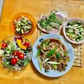 komutatata's cooksnap of when they made 鶏ハムとズッキーニの和え物.