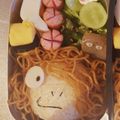 ★ｋｙｏｎ．'s cooksnap of when they made キャラ弁＊焼きそばでゲゲゲの鬼太郎.