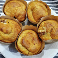 あまおうマシュマロ☆'s cooksnap of when they made 全粒粉とバナナのマフィン.