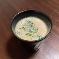 四児のハハ's cooksnap of when they made 簡単♪マグカップ1つで即席☆豆乳スープ.