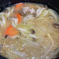クックM96XDX☆'s cooksnap of when they made 鶏もも肉のじゃがバタみそ鍋.