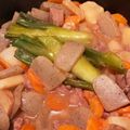 クックにくにく's cooksnap of when they made あったかい♪もつ煮風豚肉の味噌煮込み.