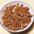 わたさな2016's cooksnap of when they made 煮物の残り汁で炊き込みご飯:-).