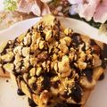 ゆるмαмα's cooksnap of when they made 簡単美味しい♪トーストバナナ&ナッツ.