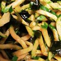 こずっぺ's cooksnap of when they made 胡瓜とワカメとカニカマの中華サラダ.