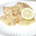amyflower's cooksnap of when they made 鶏ステーキ☆レモン＆マッシュルームソース.