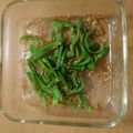 moniqro555's cooksnap of when they made レンジで簡単☆弁当☆桜えびピーマン.