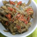 ささささ＆＊'s cooksnap of when they made あけびの皮のキンピラ.
