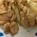 クック8PVIB8☆'s cooksnap of when they made 豚肉超えた！鶏むね肉の生姜焼き.