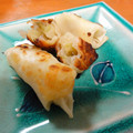 いがとママ's cooksnap of when they made ゴーヤとチーズの餃子の皮包み焼き.