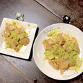 s06007's cooksnap of when they made 簡単 鶏肉 キャベツ のオイマヨ炒め.