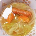 もにゃっこ's cooksnap of when they made ほっこり～♡キャベツたっぷりポトフ♡.