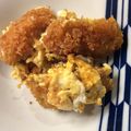 ベティ３'s cooksnap of when they made カキフライで卵とじ　酒も米も進むリメイク.
