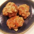 yuntaimama's cooksnap of when they made 豚小間のぎゅ～団子♪　お弁当にも＾＾.