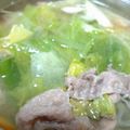 ねこはがき's cooksnap of when they made 生姜でポカポカ♪レタスしゃぶしゃぶ.