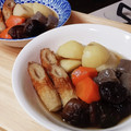ruris7's cooksnap of when they made じゃがいもと、蒟蒻・椎茸の煮物♪.