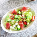 ひトみ's cooksnap of when they made レタスと生ハムのサラダ.